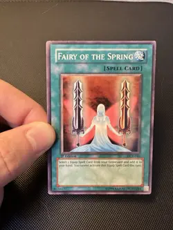 Fairy of the Spring - DCR-040 - 1st Edition - Yugioh! NA English Vintage - Image 1