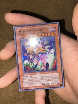 Yugioh Toon Dark Magician Girl Korean 1st PP04 SECRET RARE (Not Ultra) NM - Image 1