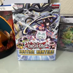 Yugioh Justice Hunters 1st Edition (2025) mini Box 4-Packs Factory Sealed - Image 1