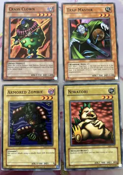 Yugioh Metal Raiders 4 Card Vintage Lot - Image 1