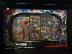 Pokemon TCG Mega Lucario ex Premium Figure Collection Box Factory Sealed - Image 1