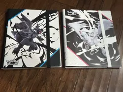 Pokemon Black Bolt & White Flare BINDER ONLY *BOTH - 1 of Each* NEW! - Image 1