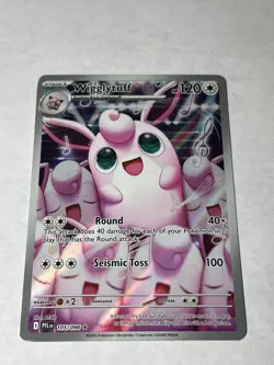 Wigglytuff 105/094 Illustration Rare Phantasmal Flames Pokemon Near Mint - Image 1