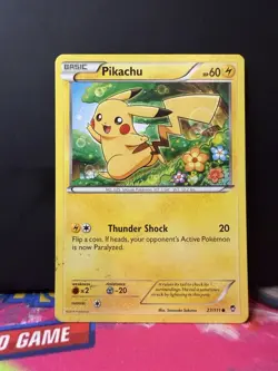 XY - Furious Fists - Pikachu 27/111 MP Pokemon Card TCG non-holo - Image 1