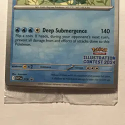 Feraligatr - 213 (Illustration Contest 2024) 213 Sv: SEALED PROMO Pokemon Card - Image 3