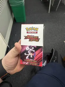 Pokemon Scarlet & Violet Destined Rivals Half Booster 18 Pack Unsealed Box ONO - Image 1