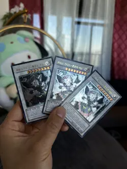 Yugioh Korean 1st Ultimate Rare Chaos Goddess X3 TSHD-KR044 Extremely Rare VLPNM - Image 1