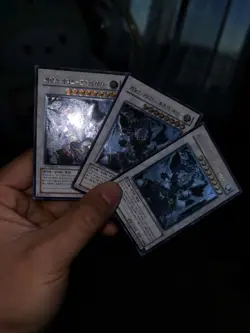 Yugioh Korean 1st Ultimate Rare Chaos Goddess X3 TSHD-KR044 Extremely Rare VLPNM - Image 2