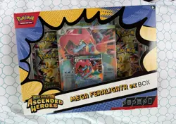 Pokemon Ascended Heroes Mega Feraligatr EX Box Sealed New - Image 1