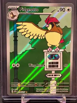Pidgeotto 208/197 - Pokemon TCG Obsidian Flames - Illustration Rare Full Art! - Image 1