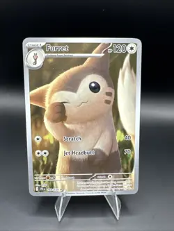 Furret 168/159 SV09: Journey Together Pokemon Card - Image 1