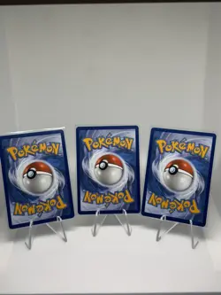 First Partner illustration Set Full Art Holo Piplup Turtwig Chimchar Pokemon NM - Image 5