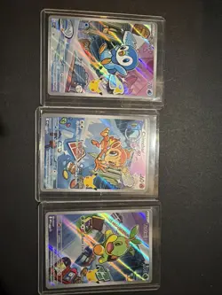 Pokemon TCG First Partner Illustration Collection Series 1 Gen 4 Sinnoh Starters - Image 1