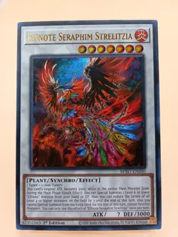 Elfnote Seraphim Strelitzia 1st Edition Ultra Rare BPRO-EN040 Yu-Gi-Oh! - Image 1