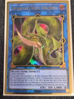 Yugioh - Predaplant Verte Anaconda MGED-EN036 1st Premium Gold Rare NM - Image 1