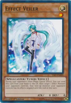 Yugioh! LP Effect Veiler - YS17-EN020 - Common - 1st Edition Lightly Played, Eng - Image 1