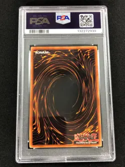 Yugioh 2002 Jinzo PSV-000 PSA 8 Secret Rare - Image 2