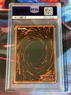 2002 Yu-Gi-Oh Time Wizard Metal Raiders MRD-065 PSA 9 - Image 3