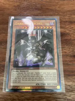 Yugioh! 1x Darklord Ixchel RA05-EN010 Ultimate Rare 1st Ed NM - Image 1