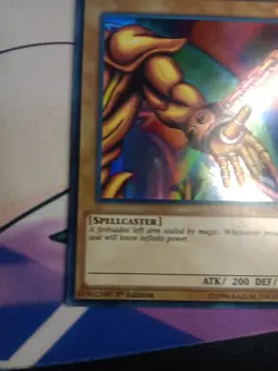 Left Arm of the Forbidden One YGLD-ENA21 King of Games: Yugi's Legendary... - Image 4