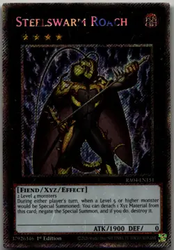 Steelswarm Roach (Platinum Secret Rare) Platinum Secret Rare Quarter Century Sta - Image 1