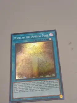 Yugioh Walls of The Imperial Tomb PHNI-EN065 Super Rare 1st Ed NM - Image 2