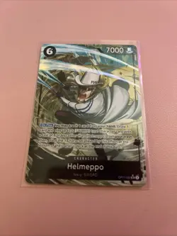 Helmeppo Alt Art OP11-092 SR A Fist of Divine Speed One Piece TCG Card English - Image 2