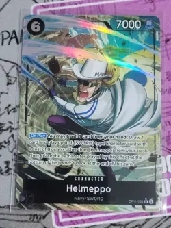 One Piece TCG Helmeppo OP11-092 Alt Art - Image 1