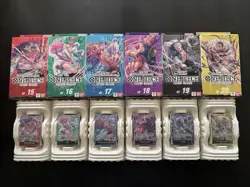 ONE PIECE TCG English Starter Deck Bundle ST-15-16-17-18-19-20 Sealed Decks Only - Image 1