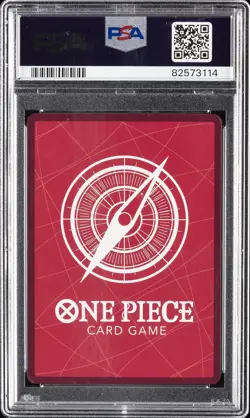 2023 ONE PIECE OP02-PARAMOUNT WAR ALTERNATE ART #026 SANJI PSA 10 - Image 2