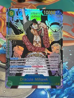 One Piece Dracule Mihawk OP14-119 Manga Rare - Image 1