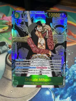 One Piece Dracule Mihawk OP14-119 Manga Rare - Image 3