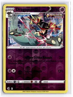 Dragapult (Cosmos Holo) 130/264 Reverse Holo Pokemon Miscellaneous Cards & Produ - Image 1