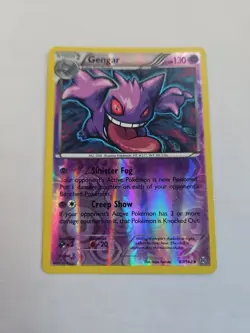 Pokemon Gengar TCG Reverse Holo Rare Card XY Breakthrough 60/162 - Image 1