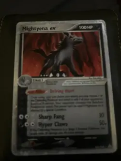 Mightyena EX 101/110 Holon Phantoms Holo Card Lightly Played - Image 1
