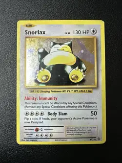 Pokemon TCG Snorlax XY179 Holo Promo 2016 Card Never Played - Image 1