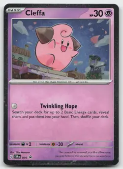 Cleffa 095 Holo Pokemon SV: Scarlet & Violet Promo Cards NM - Image 1