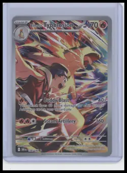 SV10: Destined Rivals #190/182 Ethan's Typhlosion TCG Card - Image 1