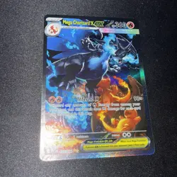 Mega Charizard X EX Pokemon Card 125/094 360 HP Flame Stage 2 English - Image 1