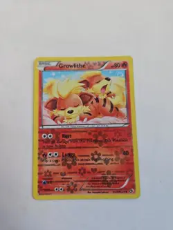 Pokemon Card Legendary Treasures: Radiant Collection Growlithe RC4/RC25 Holo - Image 1