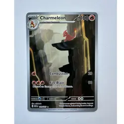 Pokemon Charmeleon 169/165 Scarlet & Violet 151 Illustration Rare Holo Card - Image 1
