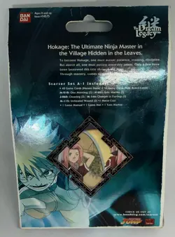 Bandai Naruto Collectible Card Game The Dream Legacy 2002 Starter Set A-1 - New - Image 2
