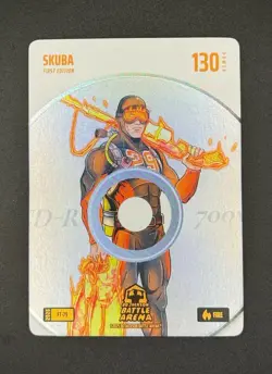 Tarik Skubal Bo Jackson Battle Arena Skuba Fire Tracks FT-79 Card - Image 1