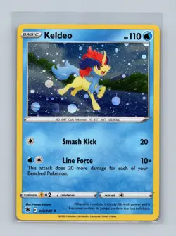 Keldeo 045/189 Holo Holo Rare Miscellaneous Cards & Products Pokemon Holo LP - Image 1