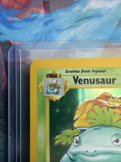 1999 Pokemon Base Set Venusaur Holo Card 15/102 - Image 2