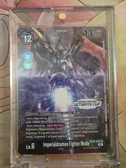 Digimon Imperialdramon Fighter Mode BT8-032 SR Ultimate Cup Card - Image 1