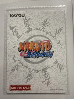PSA Magazine X layout Naruto Uzumaki Promo Card SEALED Naruto Shippuden L - Image 2