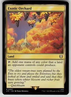 Exotic Orchard Commander: The Lord of the Rings 307 MTG NM - Image 1