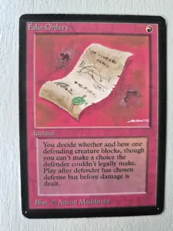 MTG False Orders Limited Edition Magic the Gathering - Image 1