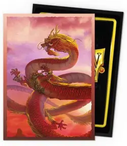 Dragon Shield Brushed Art Sleeves: Standard Size (100ct) Wood Dragon 2024 - Image 1